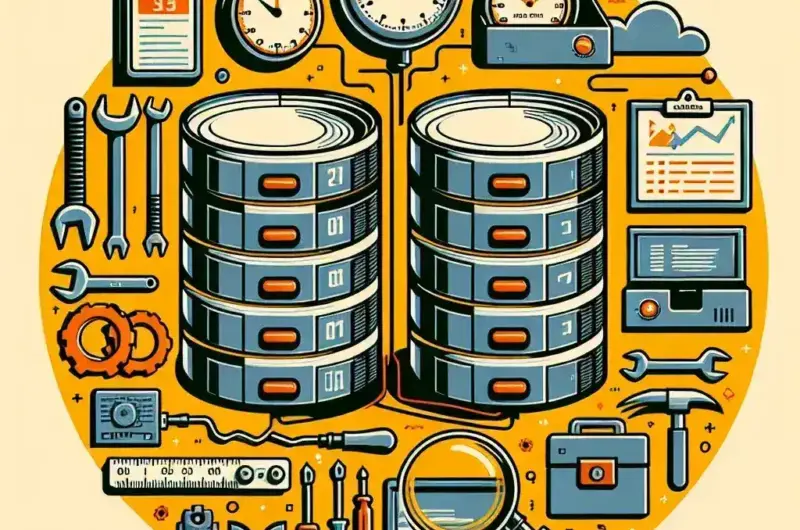 "Real-time database replication monitoring tools screenshot showcasing essential features and metrics for database administrators."