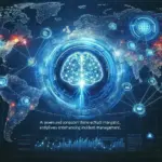 "AI-powered smart alert routing system visual, showcasing innovative tools designed to enhance incident management efficiency and response times."