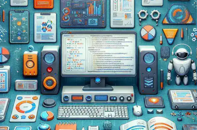 "Essential tools for automated test data management in modern software testing, featuring a visual overview of data management strategies and software interfaces."