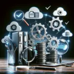 "Automated test data management tools on a digital dashboard, showcasing key features and analytics for modern software testing solutions."