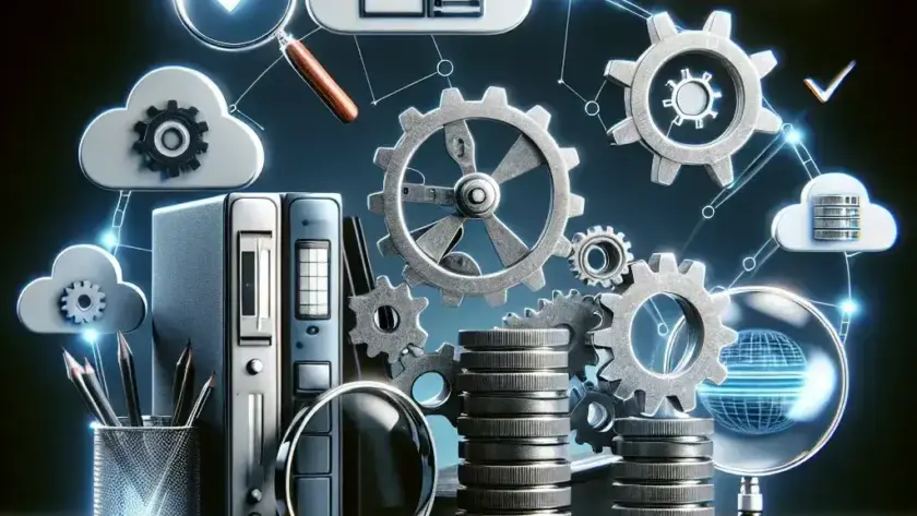 "Automated test data management tools on a digital dashboard, showcasing key features and analytics for modern software testing solutions."