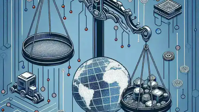 "Visual representation of automated workload balancing systems illustrating modern load distribution solutions for optimized operational efficiency."