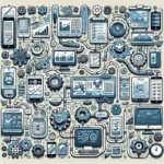 "Infographic showcasing various tools for automated test data management, highlighting their features and benefits for streamlining testing workflows in software development."