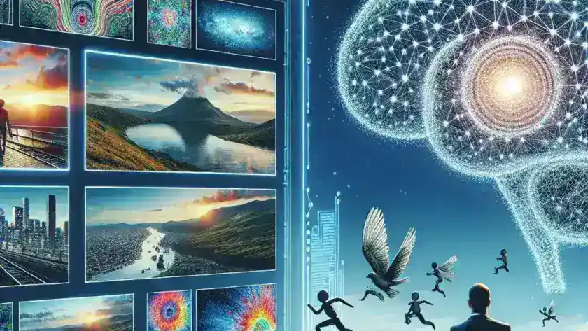 "AI video generation tools: showcasing various software interfaces for creating videos effortlessly, featuring user-friendly options and advanced technology in action, emphasizing capabilities and limitations in the evolving landscape of AI-driven content creation."